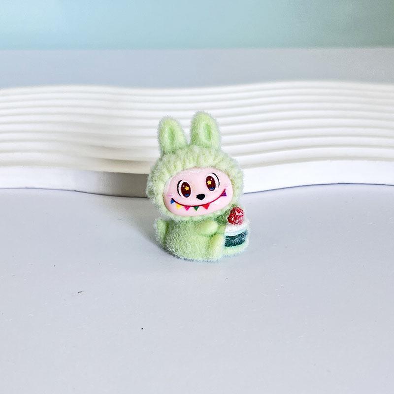 Plush Cake, Cute Bunny, DIY Jewelry, Resin, Canvas, Keychain Accessories, Car Ornaments