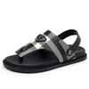 Korean Version Personality Non-slip Outdoor Sandals for Men Dual-use Beach Shoes 2025 New Summer Wear Slipper Shoes Man