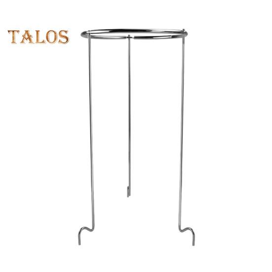 Stainless Steel Jelly Strainer Stand with Nylon Reusable Filter Bag Stable Triangular Design Kitchen Filter Holder for Nut Milk Juices Cheese Yogurt