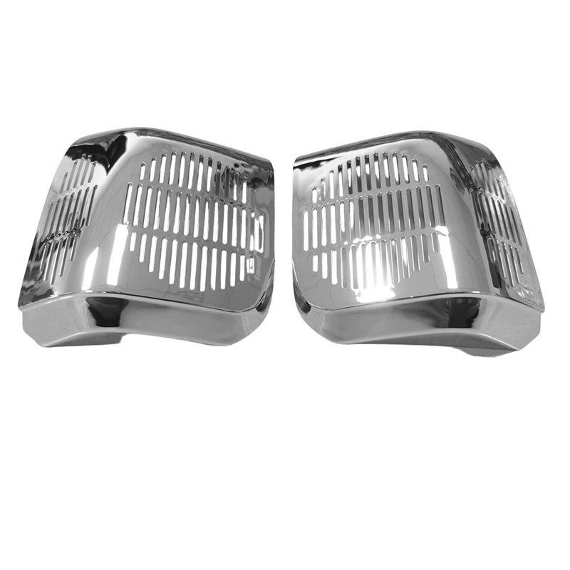 Powerful Fairing Speakers Grill Cover For Honda Goldwing GL1500 SE/A Aspencade 1988-2000 Motorcycle Chrome Rear Speaker Covers
