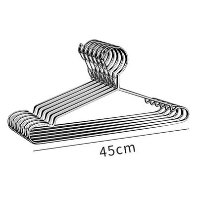 10pcs Space Saving Clasp Fixed Clothes Hangers Windproof Prevent Falling Drying Racks Stainless Steel Outdoor Drying Hanging
