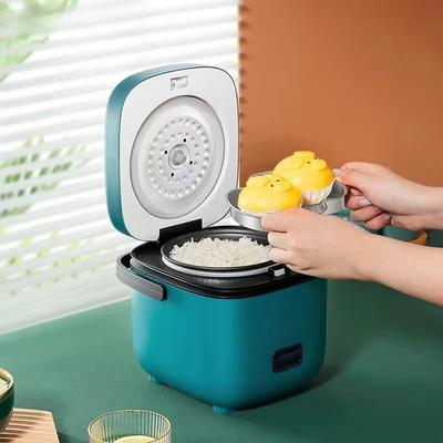 1.2L Small Automatic Rice Cooker Household Kitchen Electric Cooking Machine 1-2 People Food Warmer Steamer