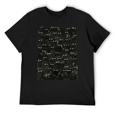 Podejrzane Koty T-Shirt graficzne koszulki raperskie gładkie figurki anime designerski t-shirt męski