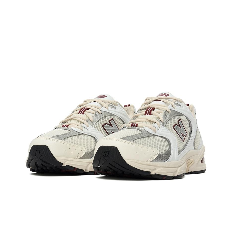 New Balance 530 Sea Salt Mercury Red Unisex Sneakers Cream White MR530SZ
