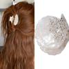 Acrylic Shell Hair Claw Korean Style Shell Shape Claw Clip Elegant Shell Crab Clip  Party