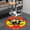 Bing Rabbit, Chair mat Round Rug Office carpet, Machine Washable, Non slip, Suitable for Living Rooms, Bedrooms