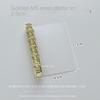 M5 A7 Loose Leaf Side Insert Board Pad Partition Handmade Clip Secondary Ring Inner Page Storage Clip Binder Clip DIY Partition