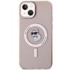 Karl Lagerfeld KLHMP15MHFCCNOP iPhone 15Plus / 14 Plus 6.7" Pink Hardcase IML Choupette MagSafe
