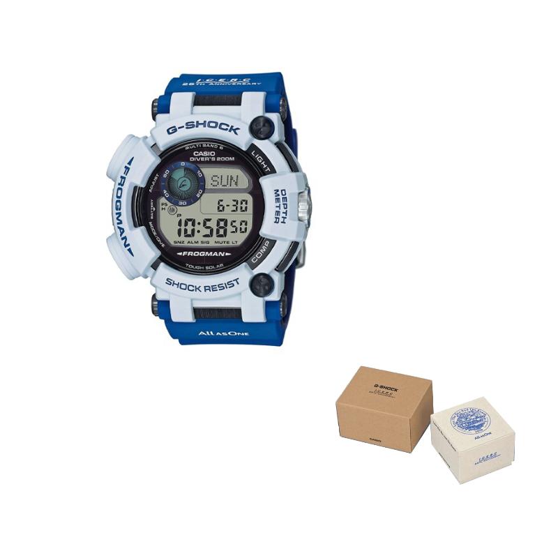 CASIO Men MASTER OF G-SEA Series Gray Watch GWF-D1000K-7JR GWF-D1000K-7JR Blue White Watch Case