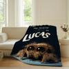 Coperta carina a cartoni animati L-Lucas il R-Ragno per Divano Ufficio Letto Aereo Viaggio Dormire Leggere Rilassarsi Campeggio Morbida e Calda