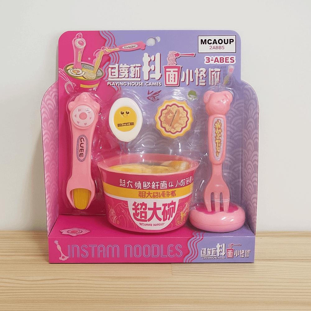 Simulated Ramen Feeding Toy Early Education Play House Toys Food Feeding Toys Children's Toy