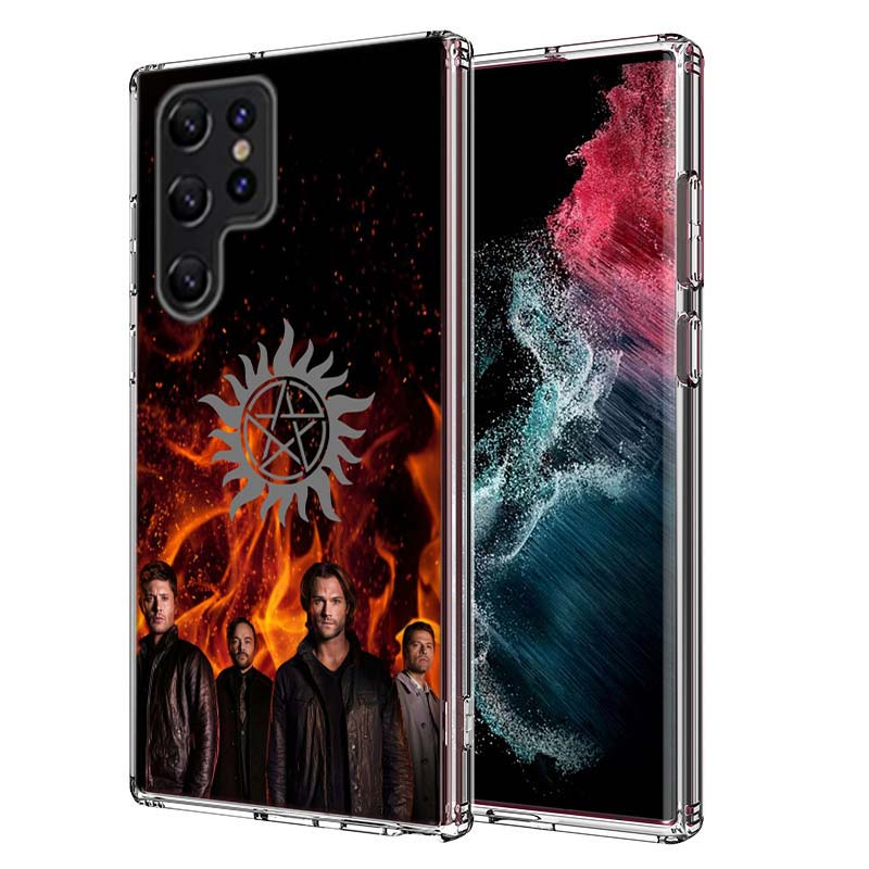 

Сверхъестественное Чехол с Дженсеном Эклзом для Samsung Galaxy S21 S20 S23 FE S22+ S24 Ultra S25 Edge Чехол для Телефона S10 Plus Прозрачный Capa Coque Samsung S24