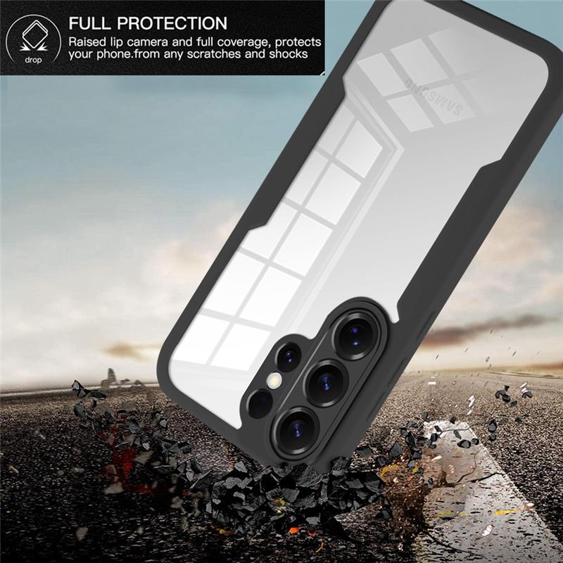 Etui ochronne 360 dwustronne pełna ochrona do Samsung Galaxy S26 Ultra GalaxyS26 Plus S 26 5G Przedni ekran odporny na wstrząsy przezroczysta osłona