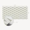 Self-Adhesive Vinyl Home Decor Element 120x60 cm Diamond Grid Pattern