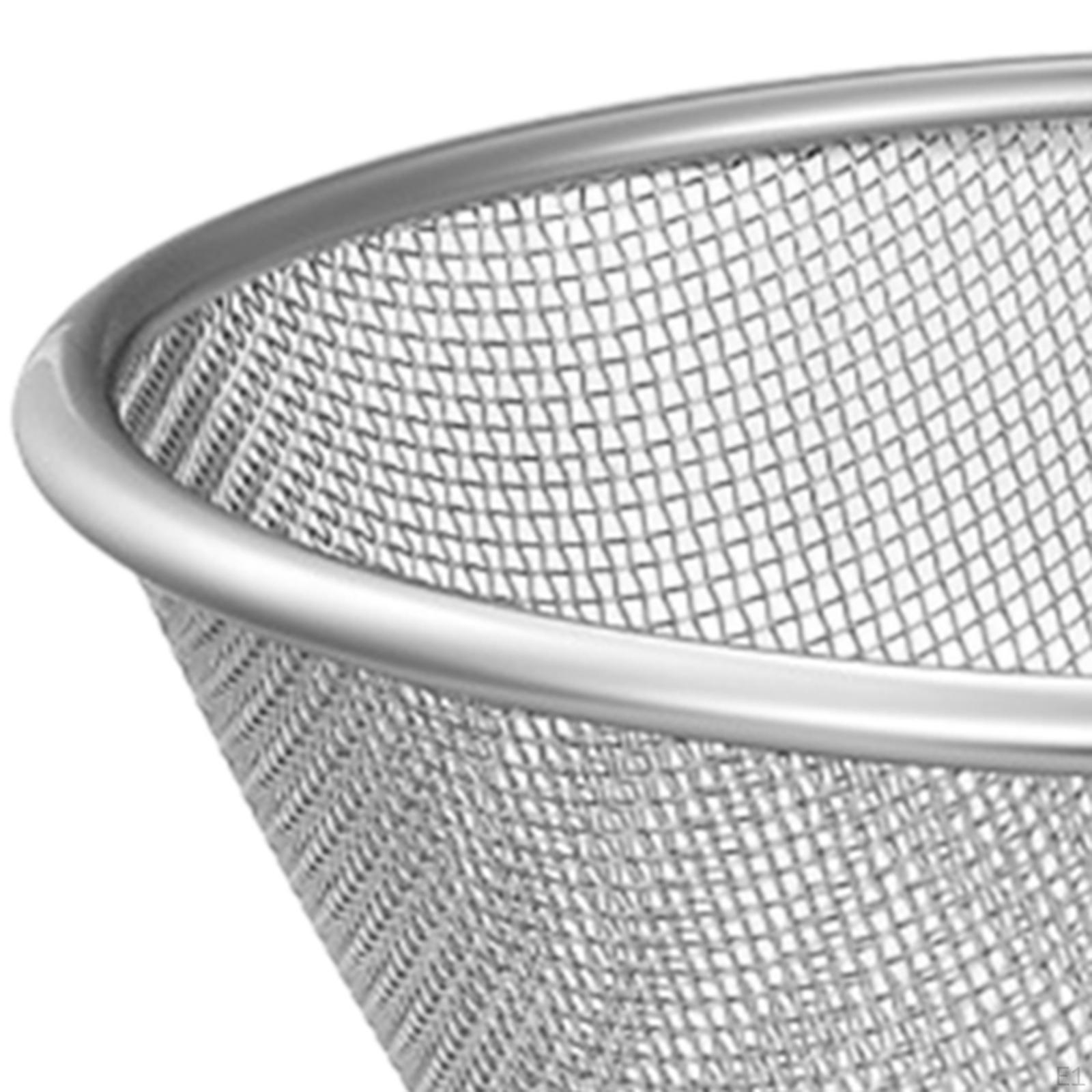 Дуршлаг из нержавеющей стали с набором мисок для смешивания — фото 3