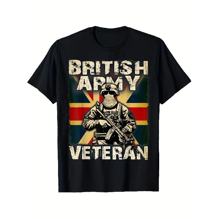 British Army  UK Military  Soldier T-Shirt S чёрный