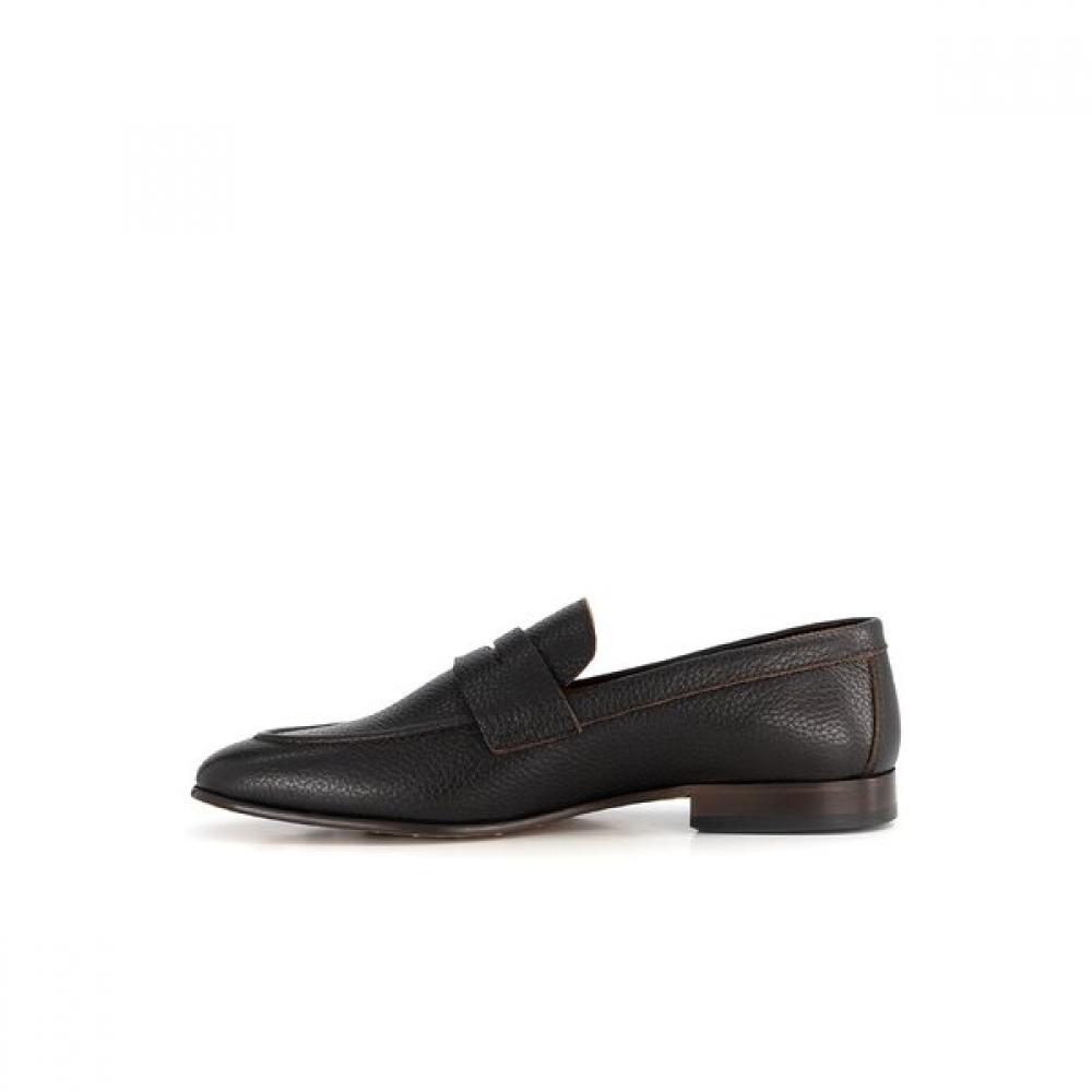 S.t. Dupont Soft Leather Shrunken Leather Penny Loafer Pe5fmf2lf243pbr