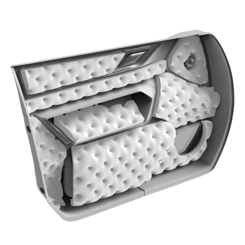 Audio-Technica AT-AQ420 Absorb Cotton Deadening Sheet, Soundproofing, Sound Absorbing, Lightweight, Road Noise Reduction, Floor, Door Lining