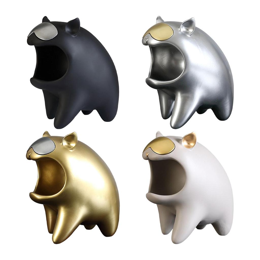 Animal Statue Storage Tray Nordic Crafts Cosmetic Display Ornament Entrance Key Holder Figurine