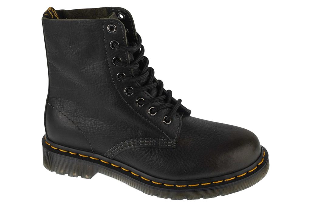 Dr. Martens 1460 Pascal 8 Eye Boot, Unisex Black Bovver Boots