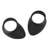 2pcs Rubber Eye Cups 27mm Inner Diameter Foldable Eyepiece Cover for Microscope Ocular Instrument Telescope
