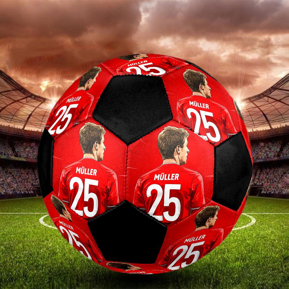 1pc FC Bayern Munich Soccer Ball Size 5 Indoor Soccer Ball Fashion Colorful Backyard Game - Great For Sports Fans Gift HE41