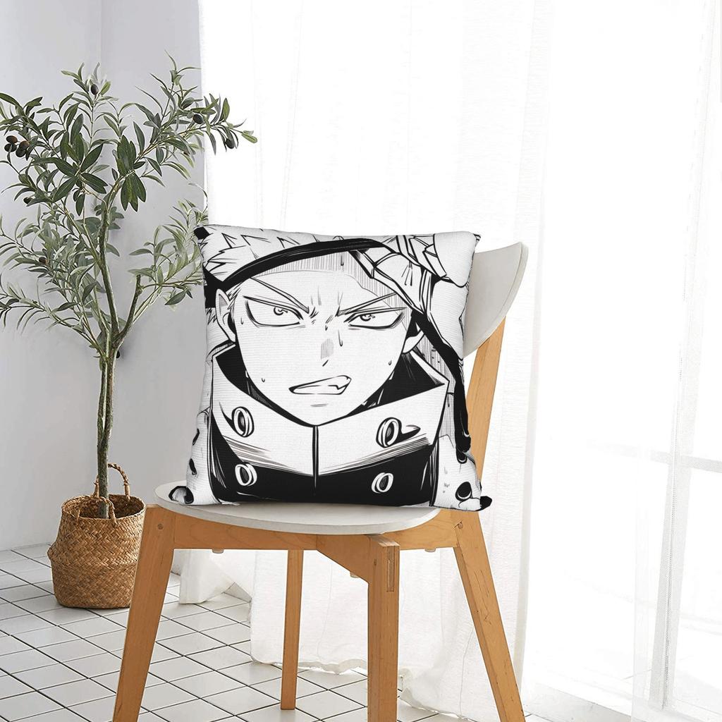 Anime K-Katsuki B-Bakugo Kissenbezug Retro Trendiger Kissenbezug Weiche Kissenbezüge Für Sofa Schlafzimmer Heimdeko