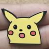 Anime  Bruise Pikachu Enamel Pin Lapel Pins for Backpacks Brooches Badges for Clothes Jewelry Gifts for Friend