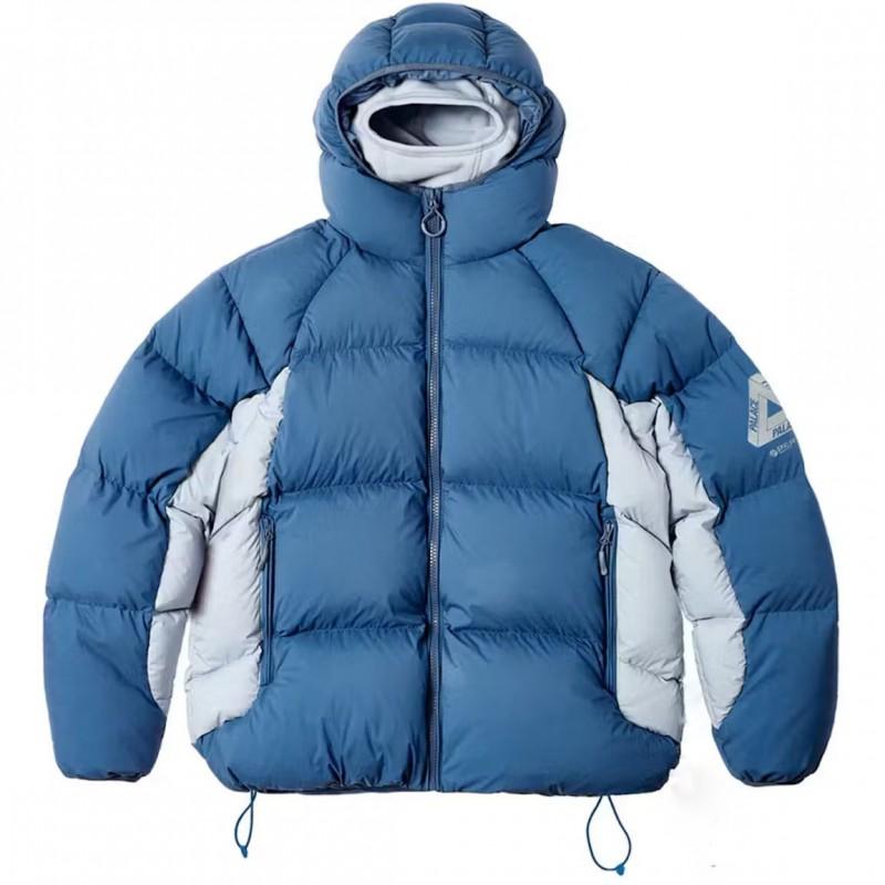 Winter Cotton Puffer Jacket Zip-Up Hooded Coat Waterproof Warm Outerwear Men Women Casual Daily Wear