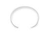 Howthere Ring My Bell - Simple Wide Silver Bangle