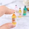 10 buc 1/12 mini sticle de băuturi pentru casă de păpuși, sticle de vin simulate, model păpușă, sufragerie, decor bucătărie, păpuși, accesorii pentru bar, jucărie