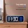 MaShi Smart LED Digital Alarm Clock with Temperature & Humidity