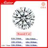 D-Farbe Moissanitstein Rund / Oval / Tropfen / Radiant / Smaragd / Herz / Prinzessin / Kissen / Asscher / Trilliant Schliff 1,0-5,0 Karat