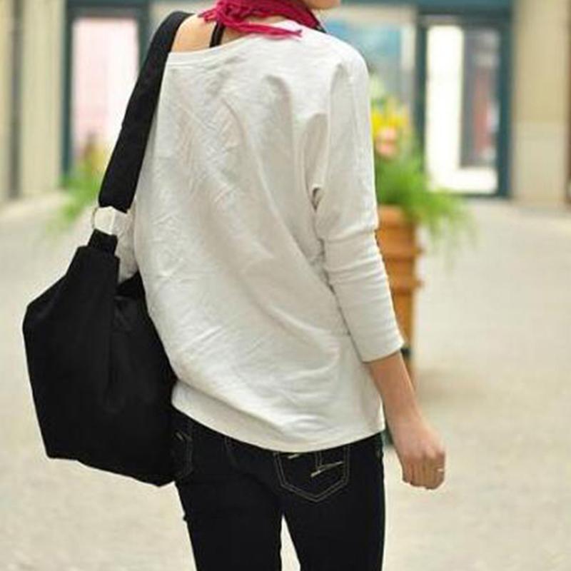Casual Letter Design,Canvas Bag For Women ,Large Capacity Hobo Bags, Fashion Shoulder Bag ,Shopping Girls Handbags and Totes  bo