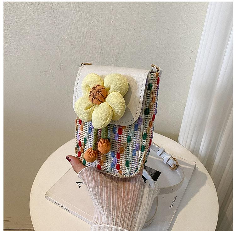 

Сумка для мобильного телефона женская сумка новая высококачественная текстура нишевая трендовая мода корейская версия универсальная сумка через плечо белый