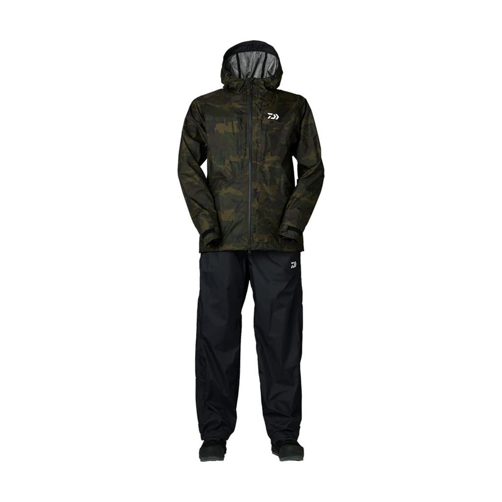 Daiwa Hybrid Rain Suit Green Camo XL 08352046 Rainmax® DR-3322