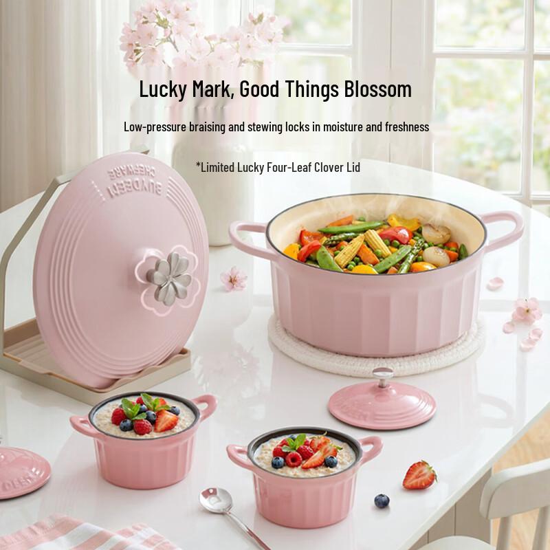 Buydeem Ceramic Enamel Mini Pot
