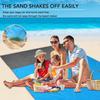 2x2.1m Waterproof Pocket Beach Blanket Folding Camping Mat Mattress Portable Lightweight Mat Outdoor Picnic Mat Sand Beach Towel