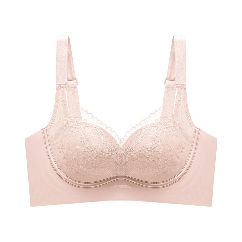 Non Steel Ring Bra Women's Adjustable Bra Women's Gathering Thick Collection Accessory Bra Anti Sagging Bra