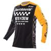 Maillot Alpha Jersey - FASTHOUSE - Noir-Ambre - Manches Courtes - Respirant - Multisport