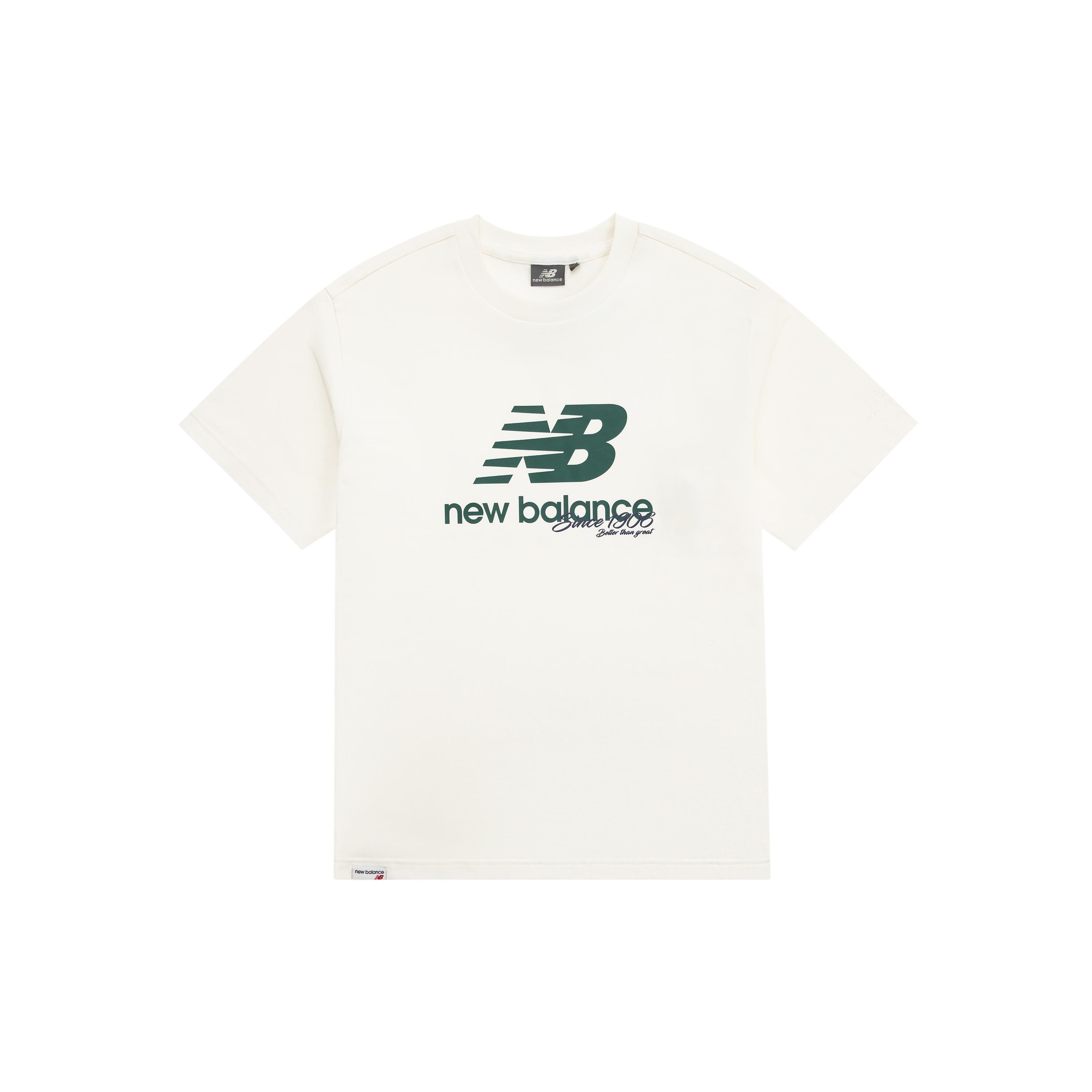 Мужская футболка New Balance Цвет: Слоновая кость Белый 5ED25333-IV XL