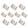 10pcs Rust Proof Hanging Brackets Interlocking Design Flush Mount Bracket Wall Fixing Bracket  Home