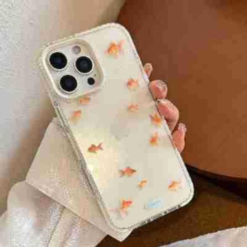 

Mirror Cat Magnetic Snap Holder 16promax Transparent IPhone 15 Mobile Case Applicable To 13 Little Goldfish 14 Chinese Style 12pro max (6.7)