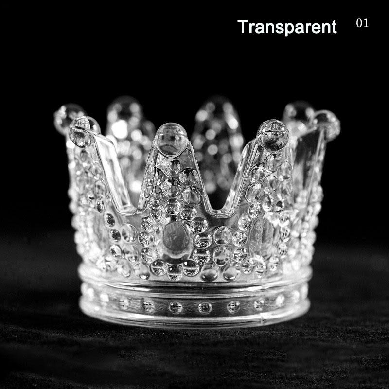 

LOOTAAN Crown держатель для кистей для ногтей стеклянная стойка для маникюра акриловая УФ гелевая кисть для рисования подставка для ручек полка для демонстрации инструментов чистый