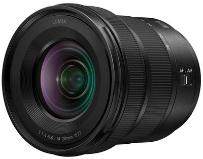 Panasonic Ultravidvinkel Zoomobjektiv Fuldformat Spejlløst Enkeltlinse Udskiftningslinse til L-fatningssystem LUMIX S 14-28mm F4-5.6 S-R1428