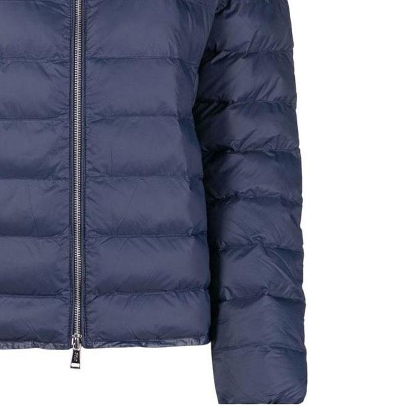 Polo Ralph Lauren FW22 Unifarbene Stehkragen Reißverschluss Lässige Langarmjacke Damenjacken Blau 211854770003