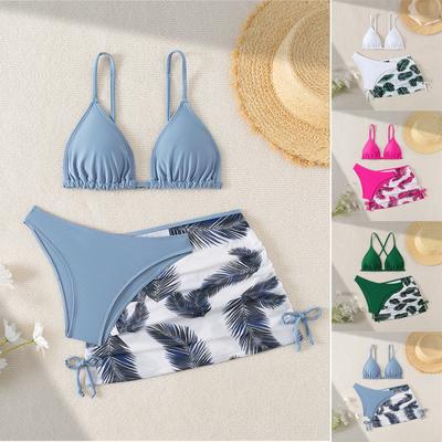 Summer Children's Swimsuit Three-piece Big Girl Bikini Fashion Swimsuit