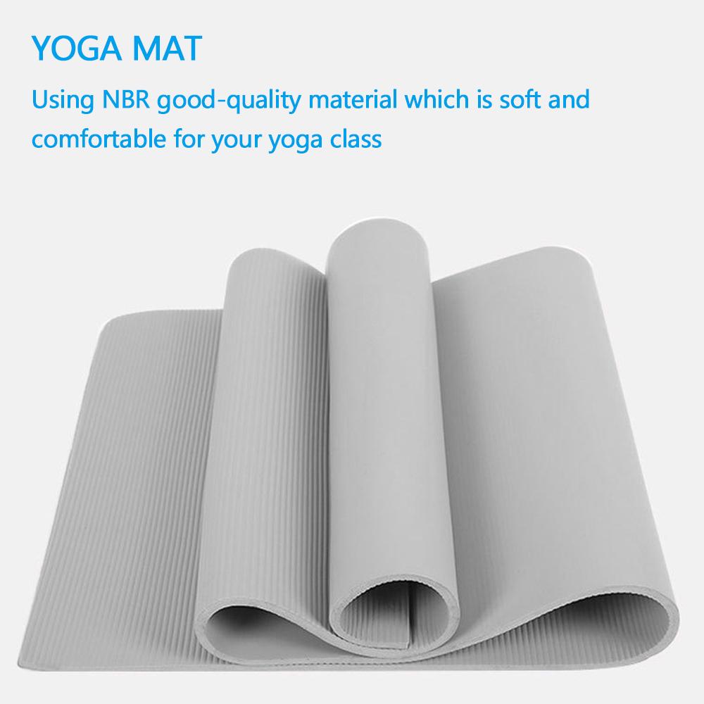NBR Yoga Mat Closed Cell Foaming Body Yoga Mat Non Slip Exercise Mat
