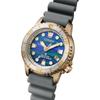 Citizen PROMASTER Series 200 Meters Waterproof Date Display Light Quartz PU Strap 36.5mm Men's Watch Blue Dial EO2023-00W