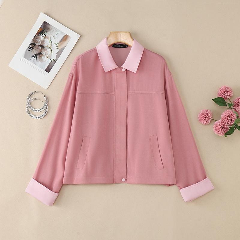 

ZANZEA Женская повседневная блузка с отложным воротником и длинным рукавом 2XL